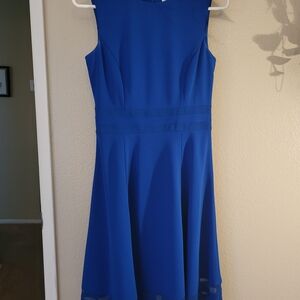 Calvin Klein Royal Blue Mini Dress